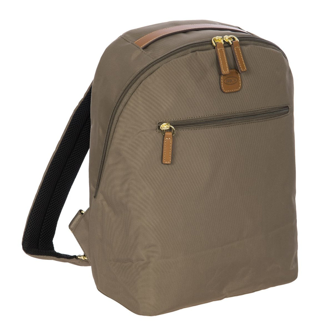 Voorzijde van de Bric's X-collection 45059 rugzak in de kleur nut #kleur_nut