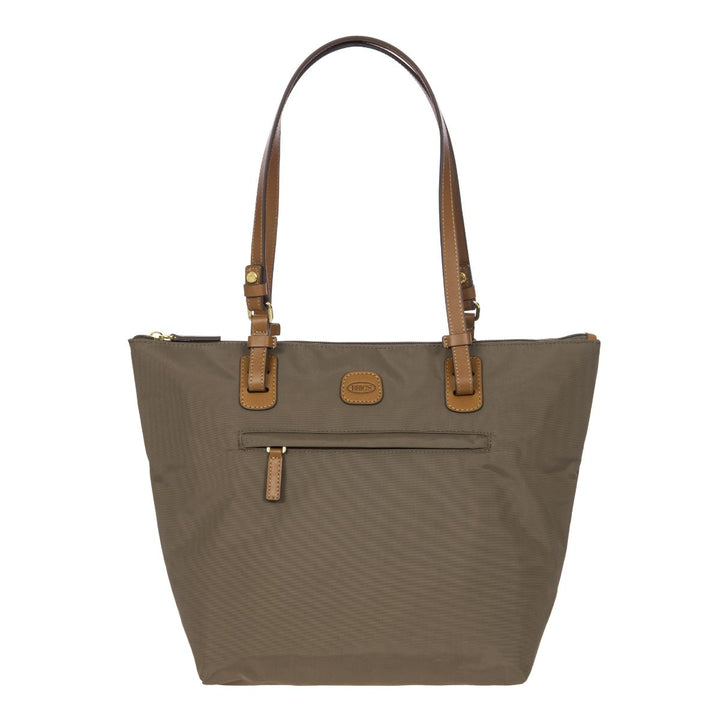 Voorkant van de Bric's X-Collection 45071 middelmaat shopper nut #kleur_nut