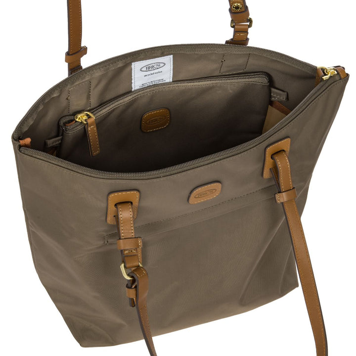 Binnenkant van de Bric's X-Collection 45071 middelmaat shopper nut #kleur_nut