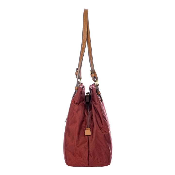 Zijkant van de Bric's 45282 X-collection Handtas Bordeaux #kleur_bordeaux