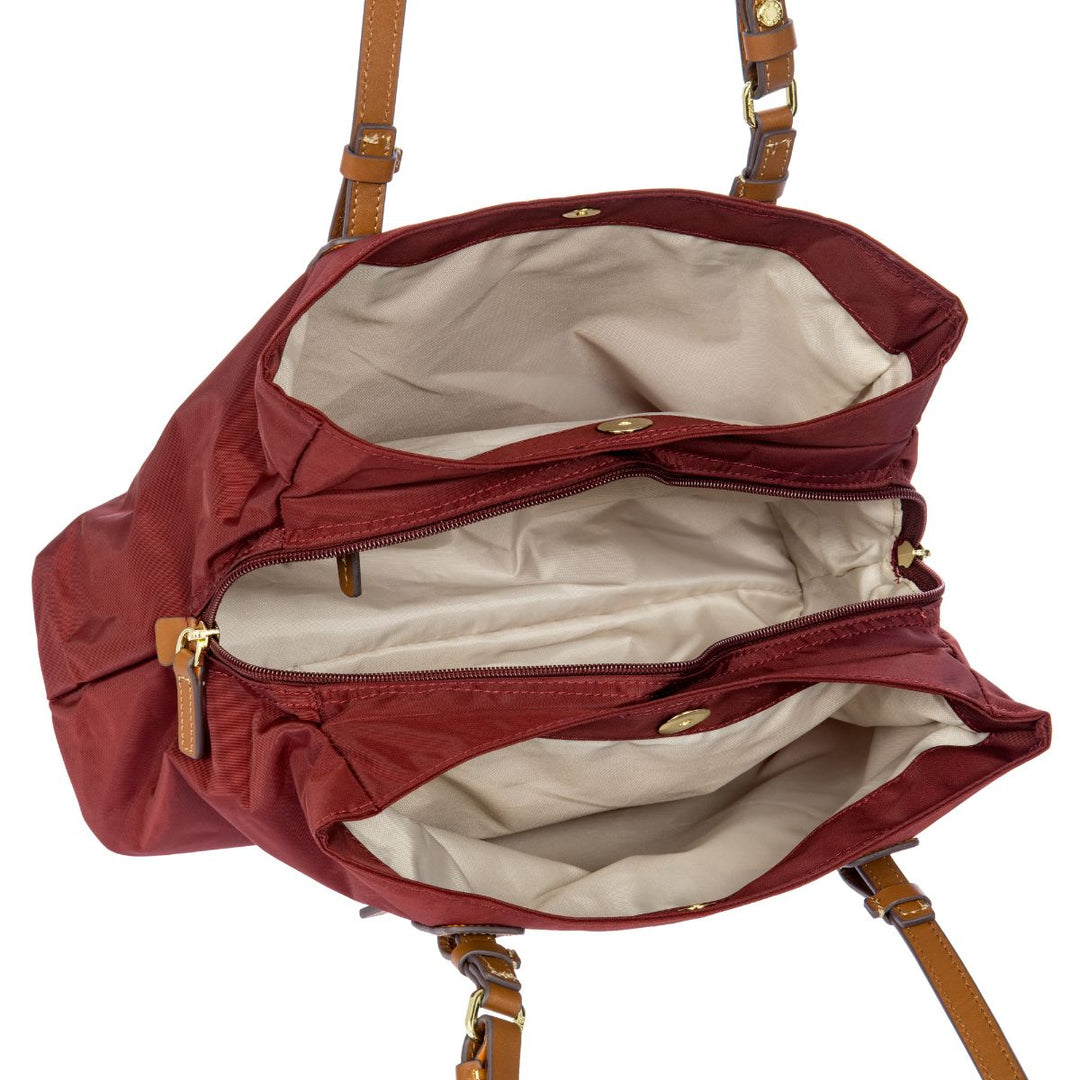Binnenkant van de Bric's 45282 X-collection Handtas Bordeaux #kleur_bordeaux