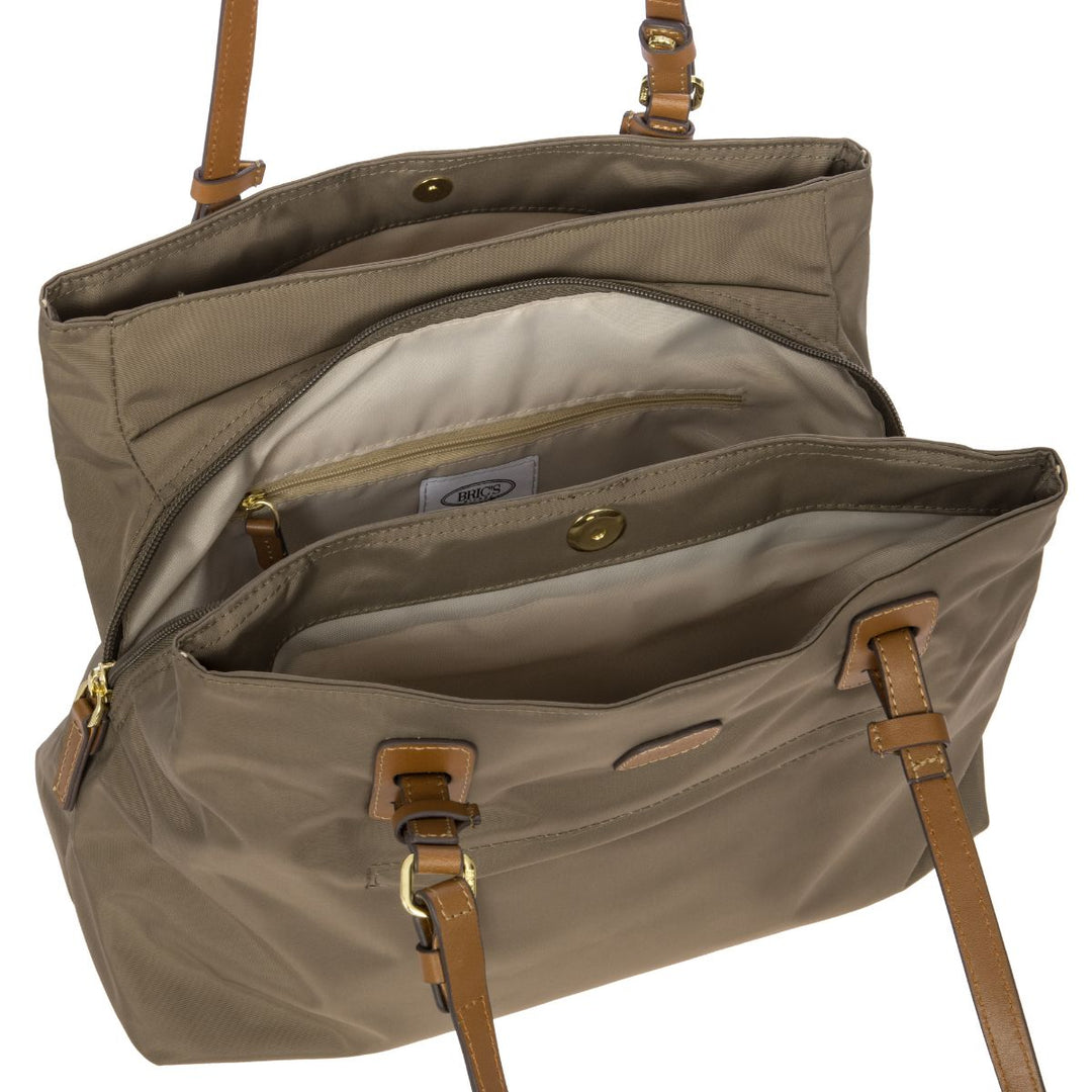 Binnenkant van de Bric's 45282 X-collection Handtas nut #kleur_nut