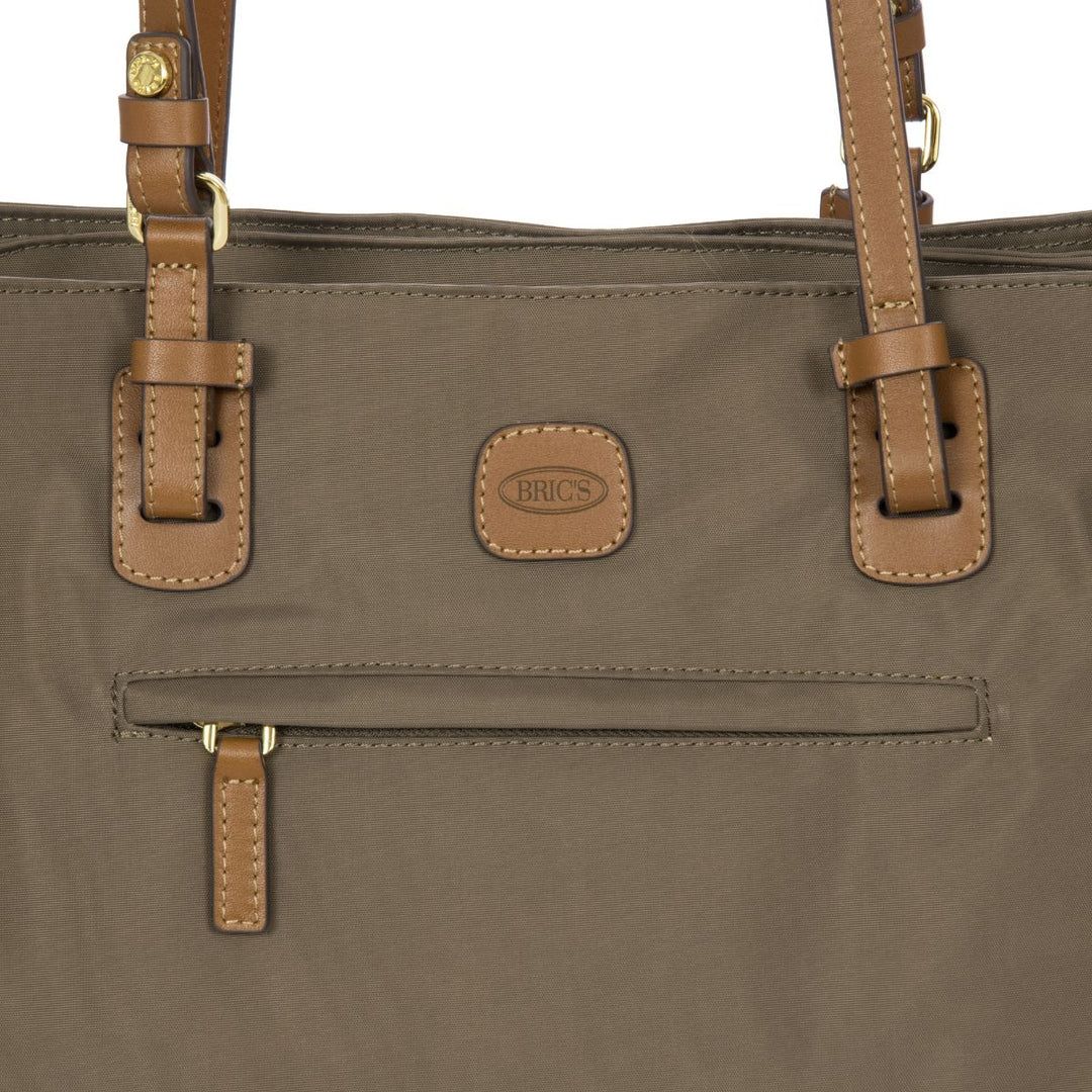 Details van het materiaal van de Bric's 45282 X-collection Handtas nut #kleur_nut