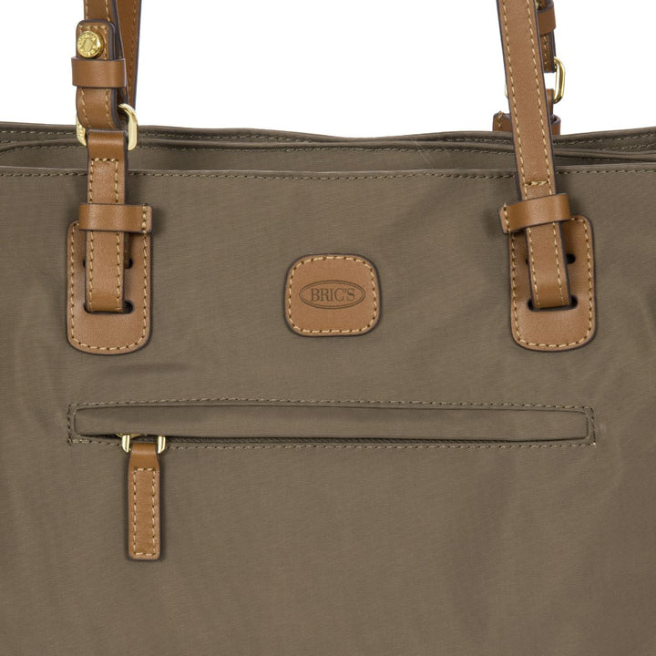 Details van het materiaal van de Bric's 45282 X-collection Handtas nut #kleur_nut