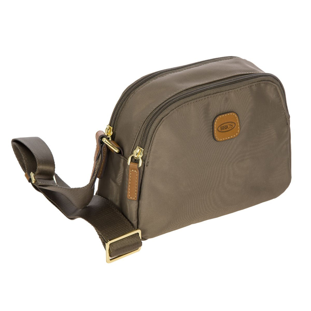 Voorzijde van de Bric's X-collection 45085 crossover tas nut #kleur_nut