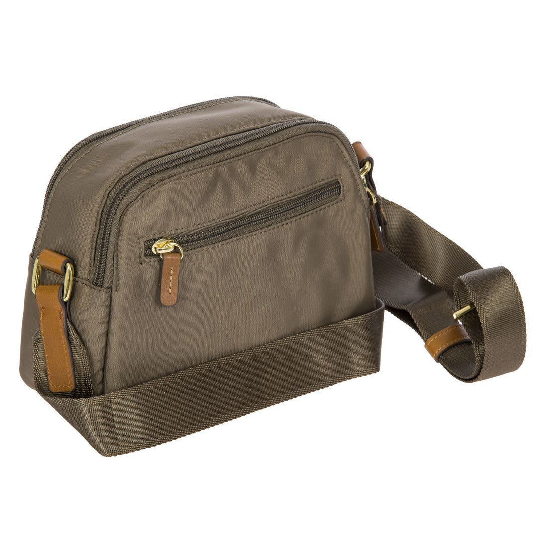 Achterkant van de Bric's X-collection 45085 crossover tas nut #kleur_nut
