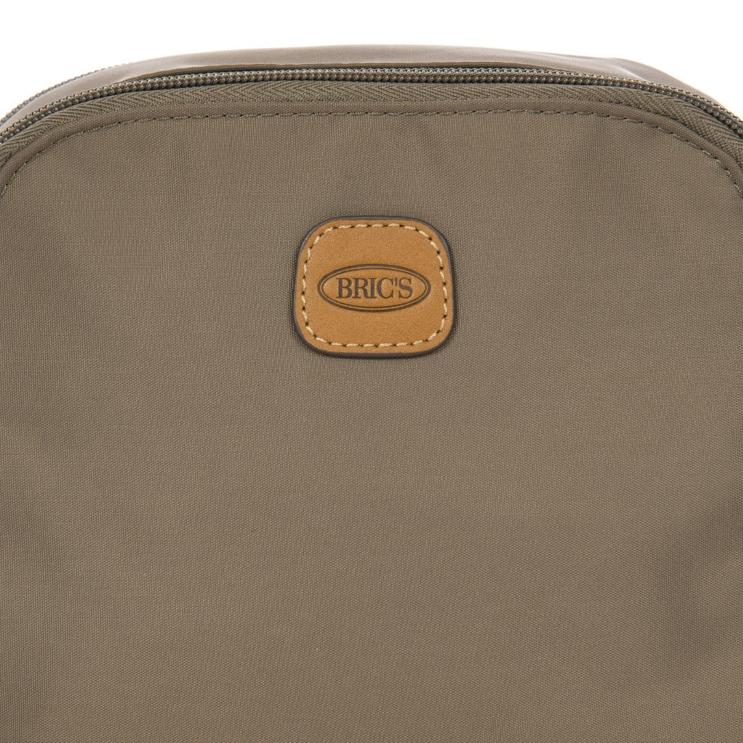Details van het materiaal van de Bric's X-collection 45085 crossover tas nut #kleur_nut