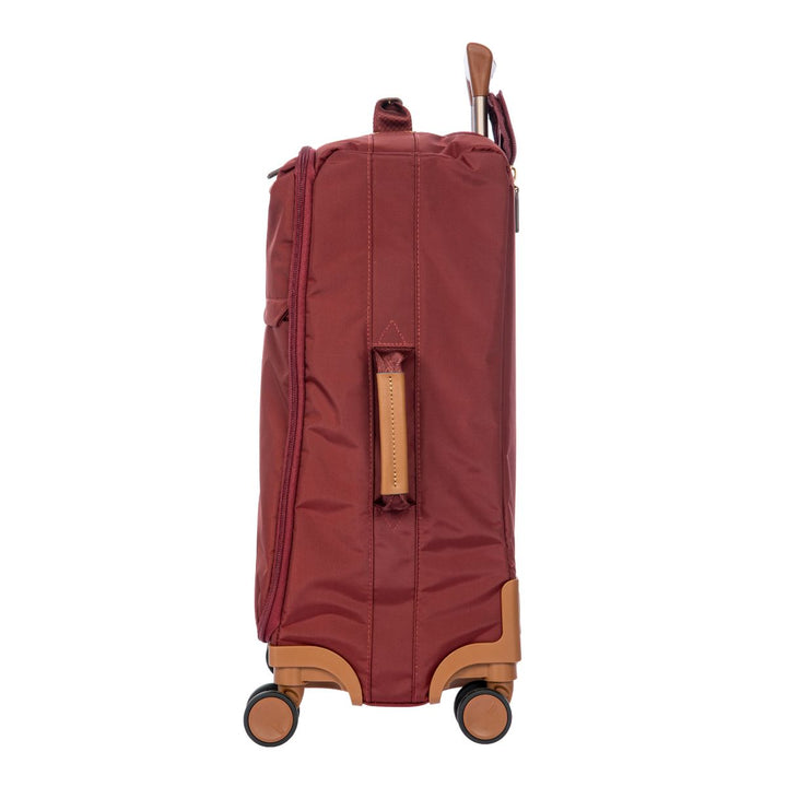 Zijkant van de X-collection _58117 Handbagage koffer bordeaux #kleur_bordeaux