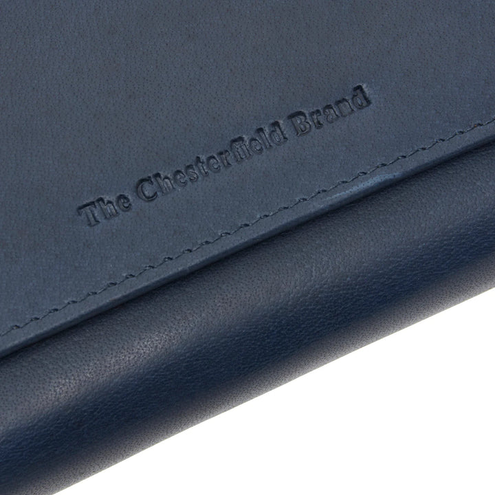 Details van het leer #kleur_navy