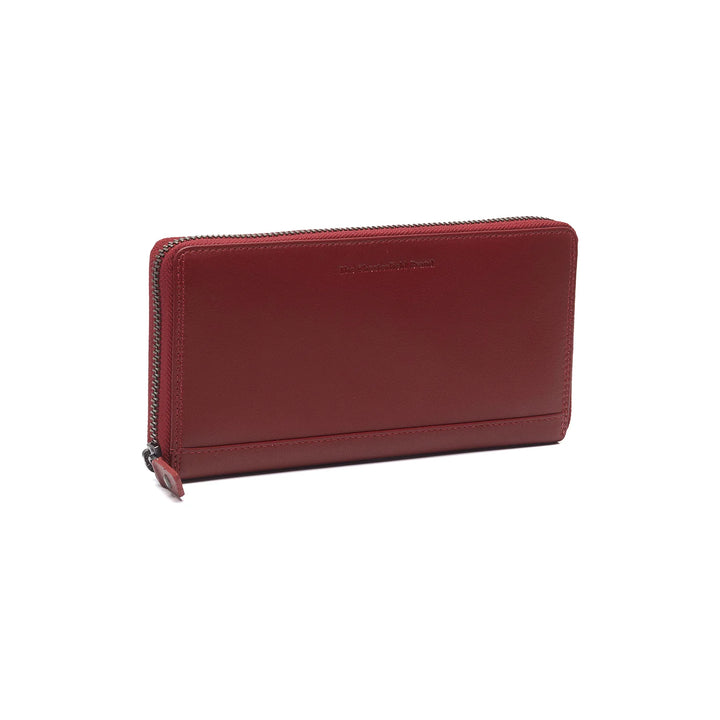 Voorkant van de The Chesterfield Cantara rode portemonnee #kleur_rood