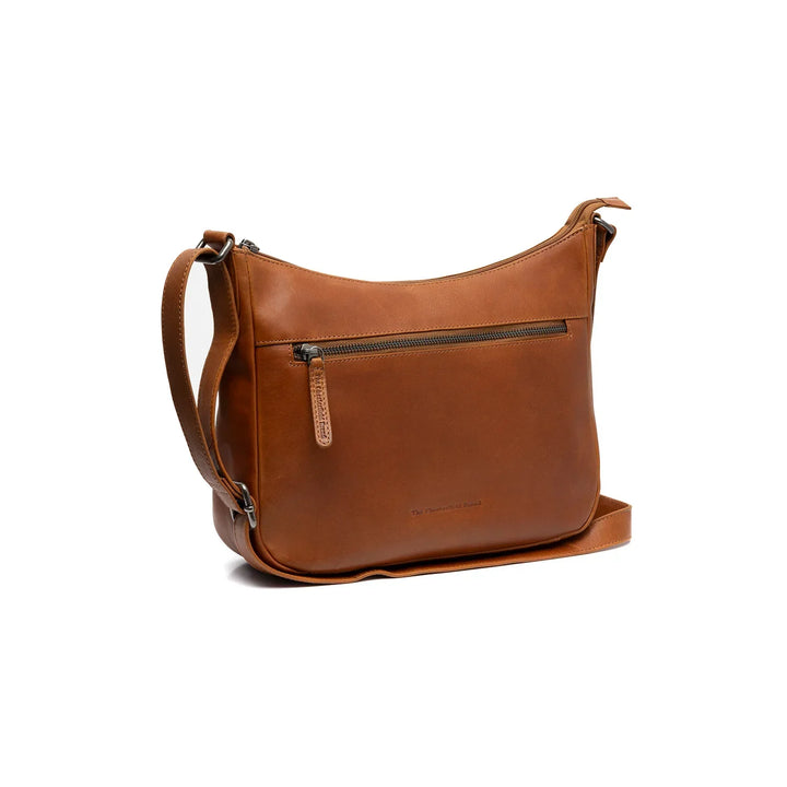 Voorkant van de The Chesterfield Loraine in het cognac #kleur_cognac