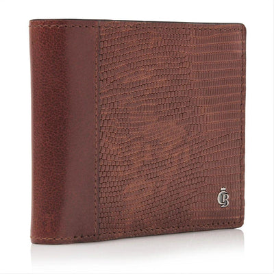 Voorzijde Castelijn en Beerens crocoprint cognac #kleur_cognac