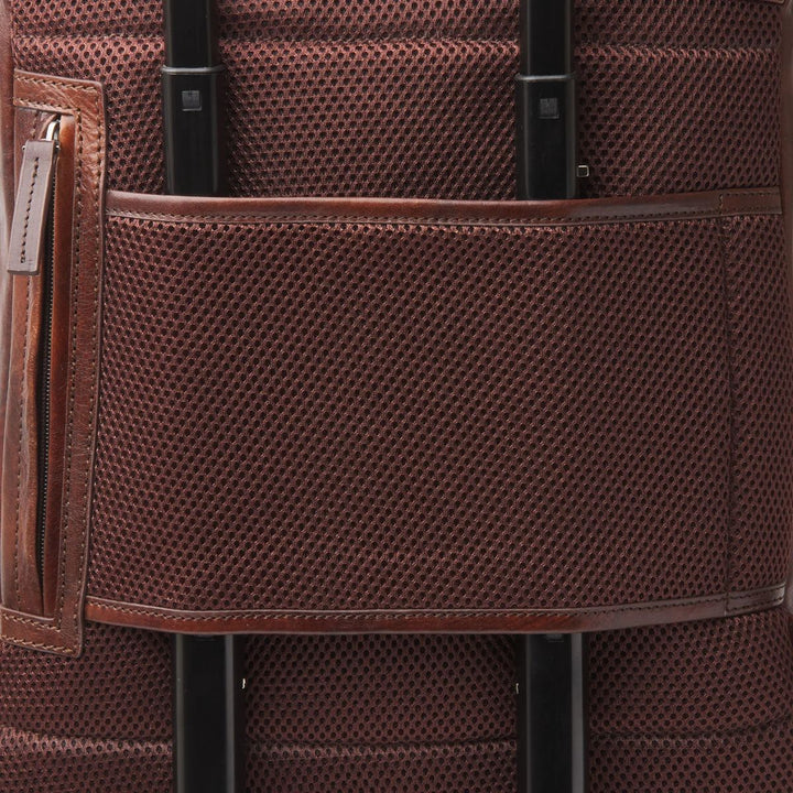 Achterkant op koffer #kleur_cognac