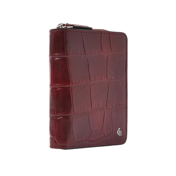 Voorzijde  van de Castelijn en beerens dames portemonnee in het rood #kleur_rood