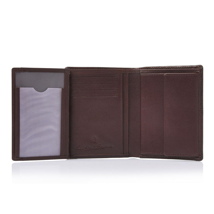 Binnenkant van de Castelijn en Beerens Billfold 9 pasjes croco cognac #kleur_croco-cognac