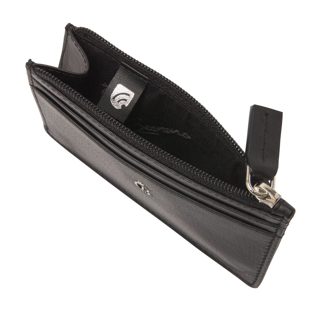 Binnenkant van de Castelijn en Beerens VITA etui 4 pasjes in black #kleur_black