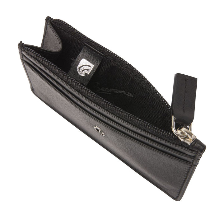 Binnenkant van de Castelijn en Beerens VITA etui 4 pasjes in black #kleur_black