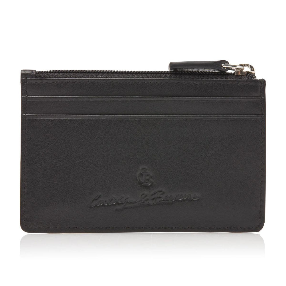 Achterkant van de Castelijn en Beerens VITA etui 4 pasjes in black #kleur_black