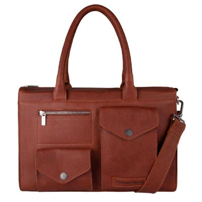 Voorkant Cowboysbag Bag Kenora cognac #kleur_cognac