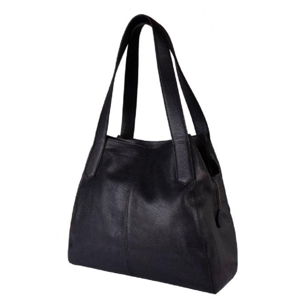 Voorzijde Cowboysbag Handtas Alberton black #kleur_black