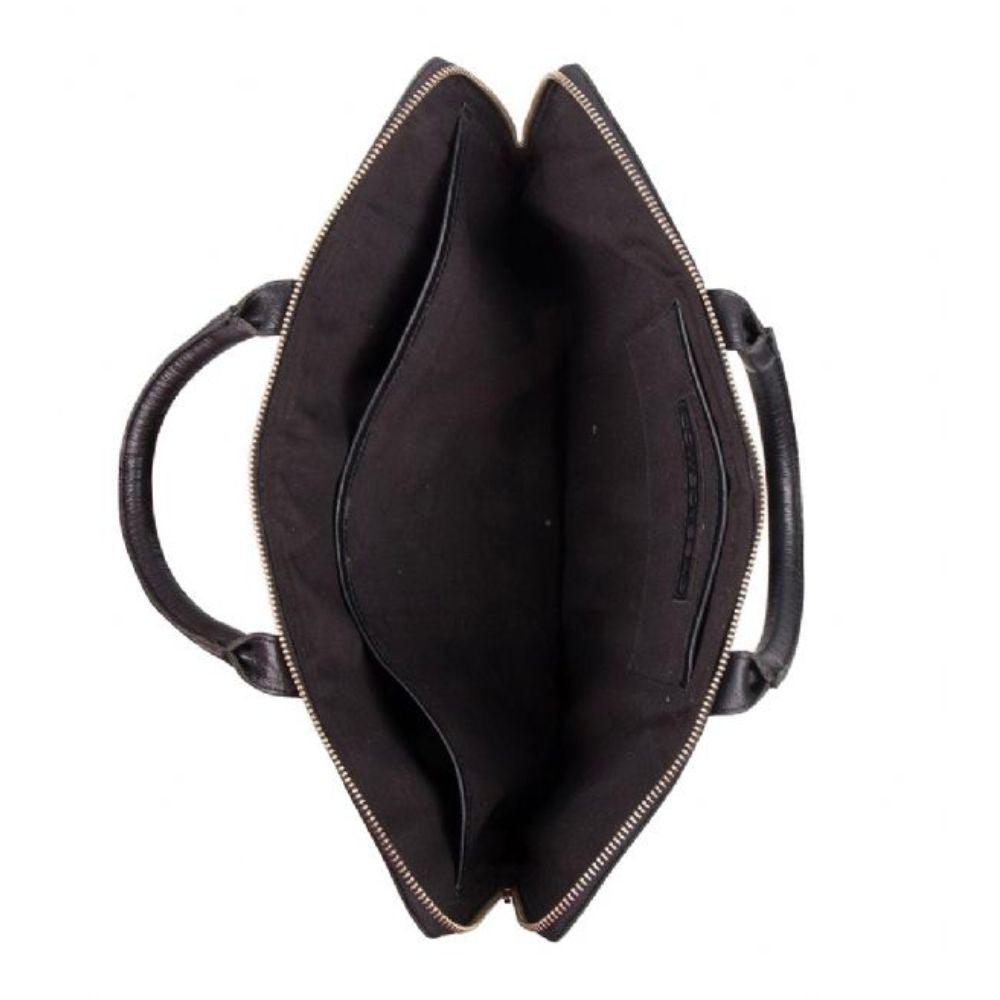 Binnenkant Cowboysbag laptoptas 16" frederick black #kleur_black