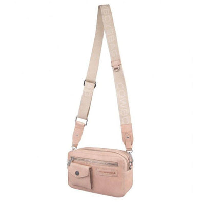 Voorzijde  Cowboysbag Crossbody Franklin sand #kleur_sand