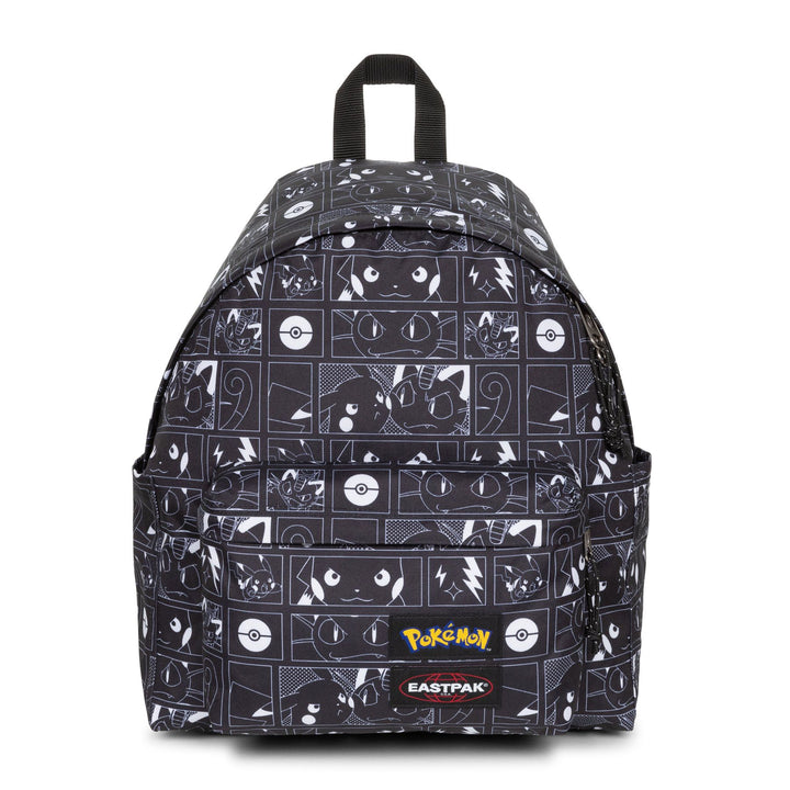 Voorkant van de eastpak Day pak'r pokemon-black #kleur_pokemon-black