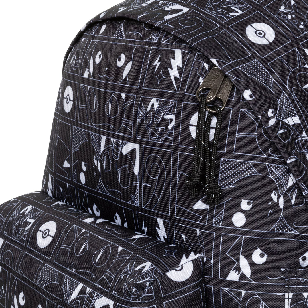 Bovenkant van de eastpak Day pak'r pokemon-black #kleur_pokemon-black