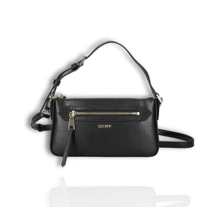 Voorkant DKNY Bryant Ave Demi schoudertas black #kleur_black