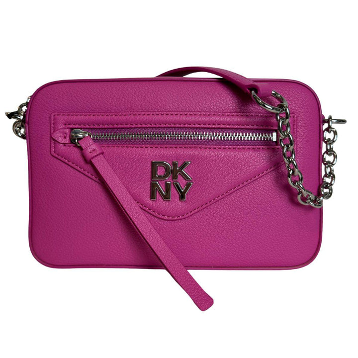 Voorkant DKNY B91 camera bag roze #kleur_roze