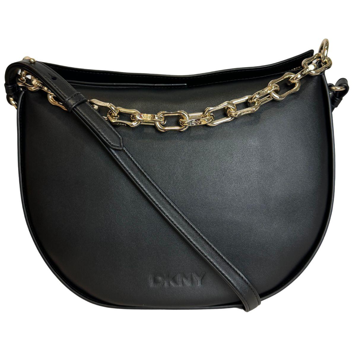 DKNY SEL Chain leren schoudertas Gielen Lederwaren Bussum