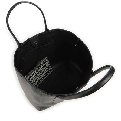 Binnenkant DKNY Grayson leren shopper black #kleur_black