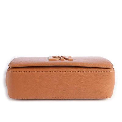 Onderkant DKNY Seventh leren schoudertas camel #kleur_camel