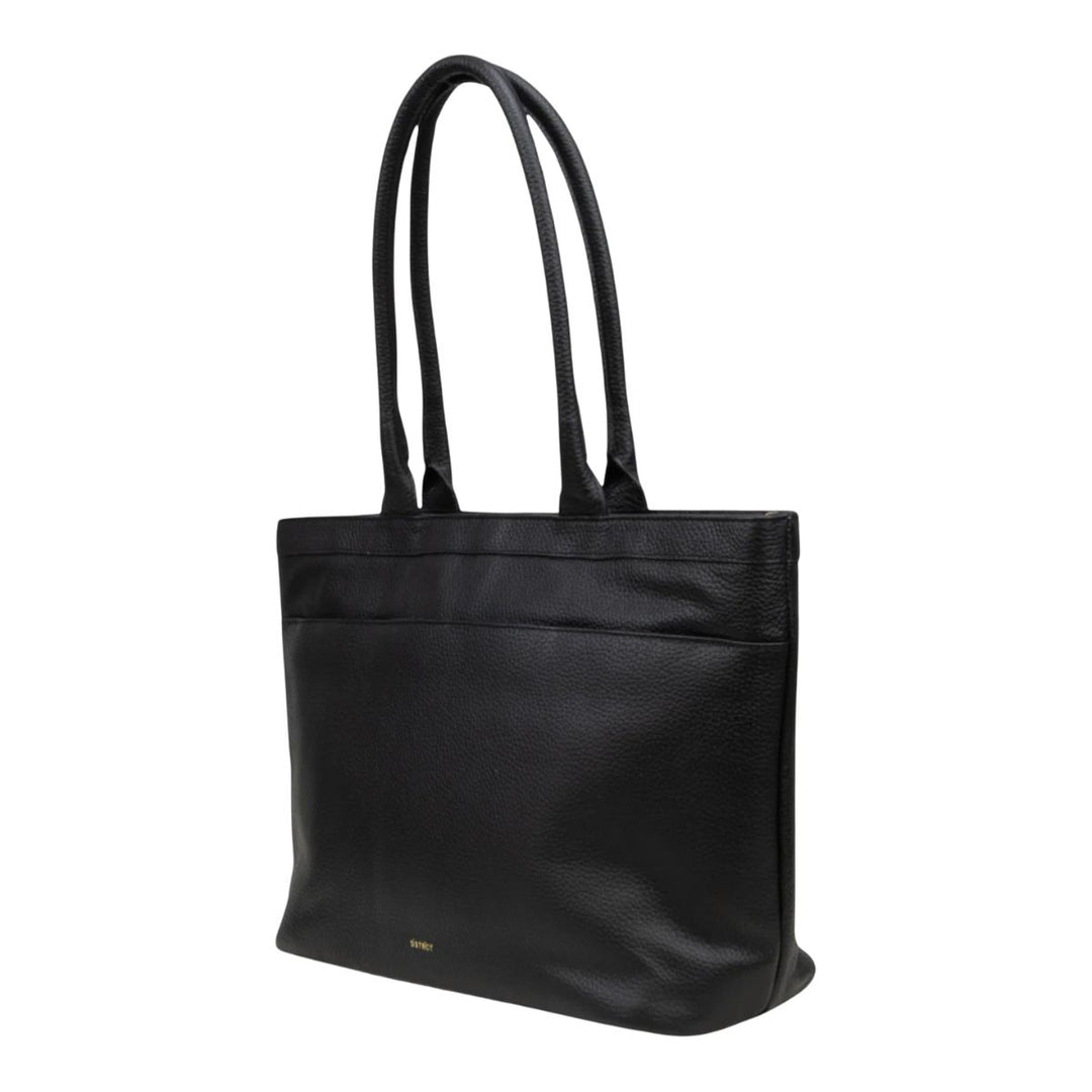 DSTRCT | Floater field  513430 | Leren laptop shopper 16"