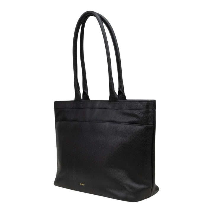 DSTRCT | Floater field  513430 | Leren laptop shopper 16"