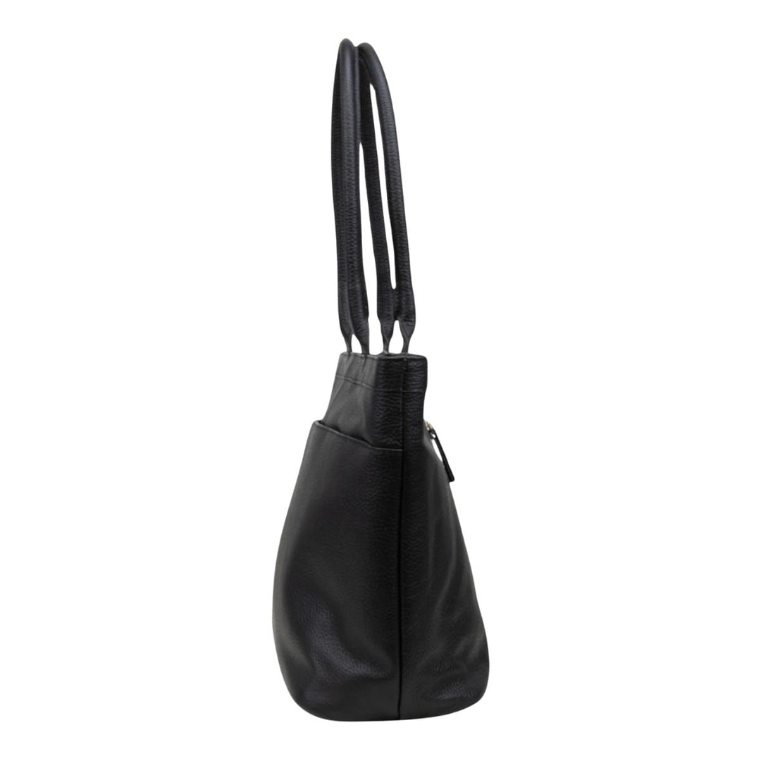DSTRCT | Floater field  513430 | Leren laptop shopper 16"