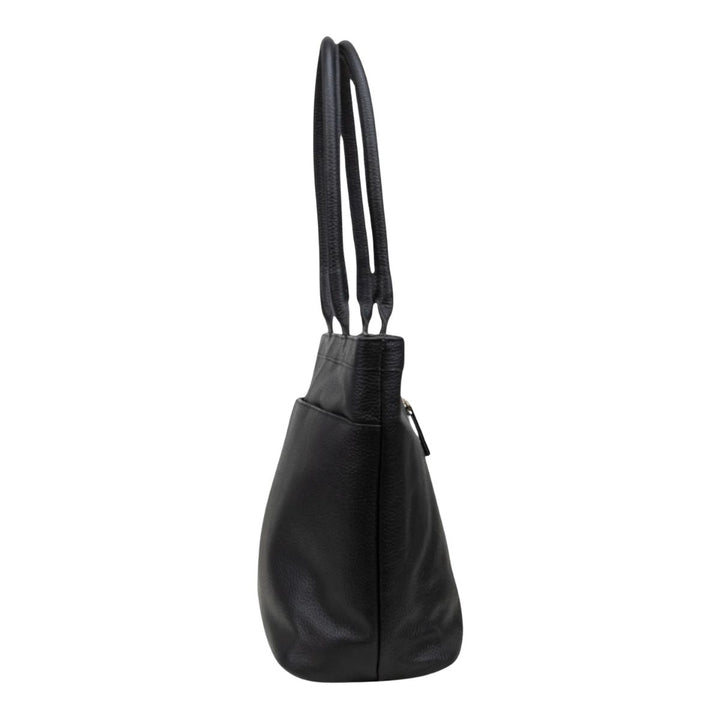 DSTRCT | Floater field  513430 | Leren laptop shopper 16"