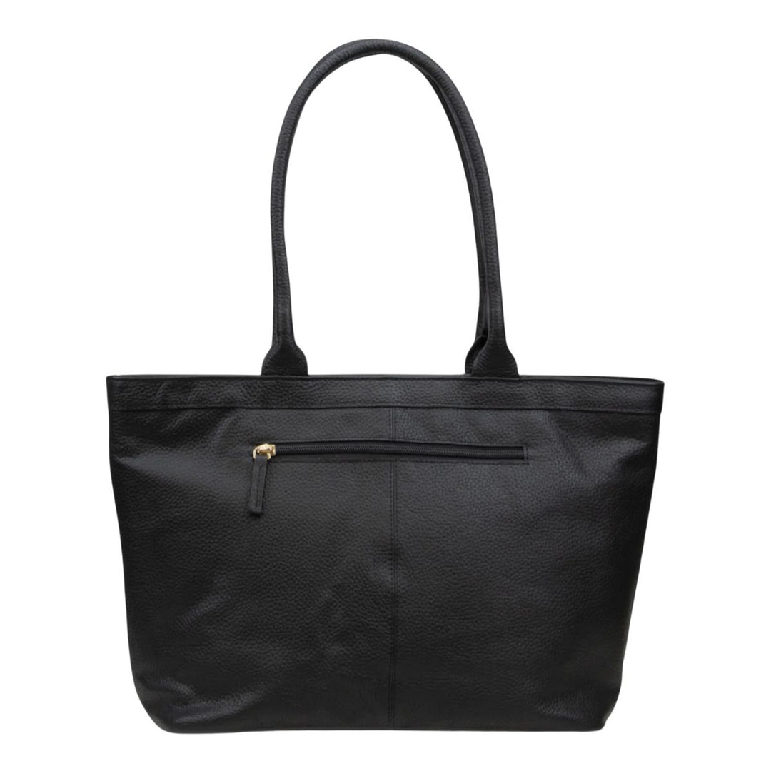 DSTRCT | Floater field  513430 | Leren laptop shopper 16"