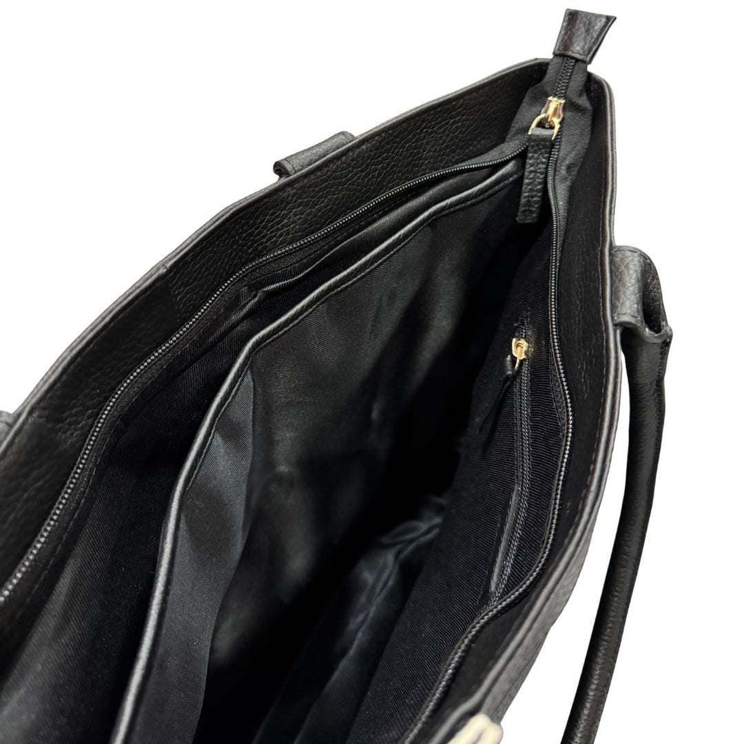 DSTRCT | Floater field  513430 | Leren laptop shopper 16"