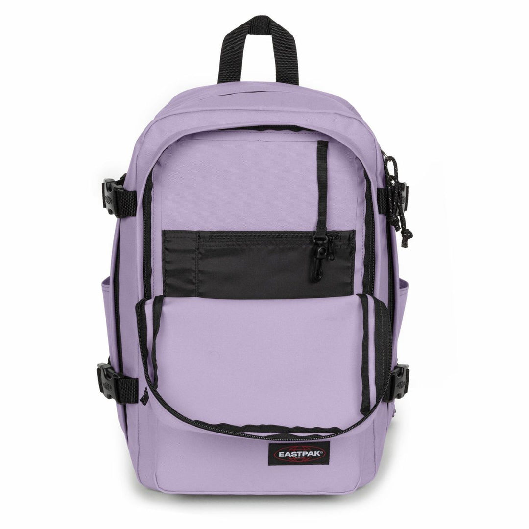 Binnenkant van het voorvak van de Eastpak Cabin Pak'r underseater rugzak orchid-lilac #kleur_orchid-lilac