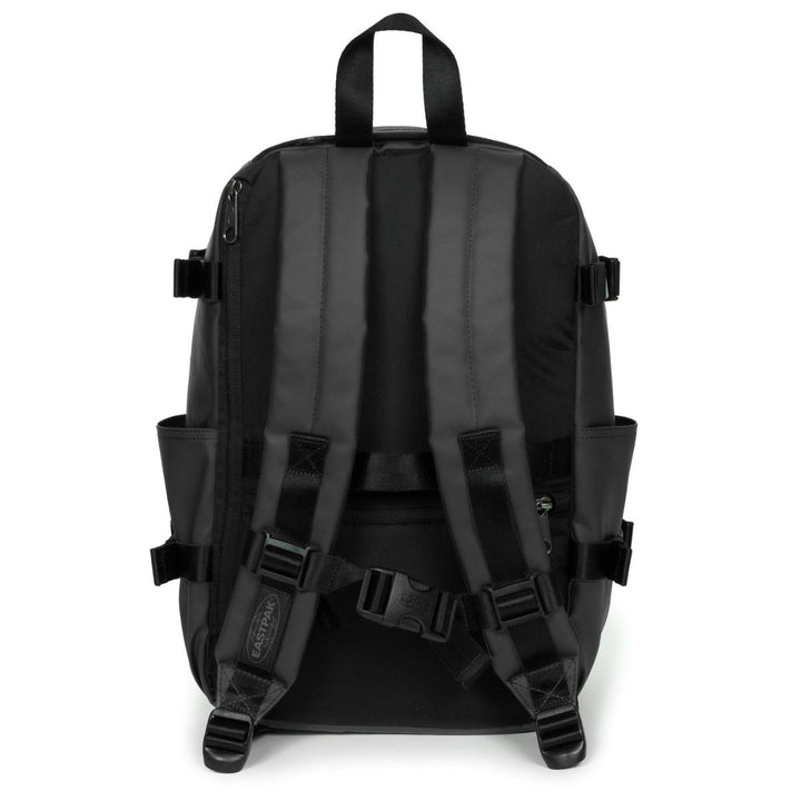 Achterkant van de Eastpak Cabin Pak'r underseater rugzak tarp black #kleur_tarp-black