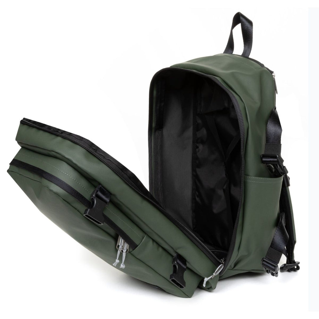 Binnenkant van de Eastpak Cabin Pak'r underseater rugzak tarp-forest #kleur_tarp-forest