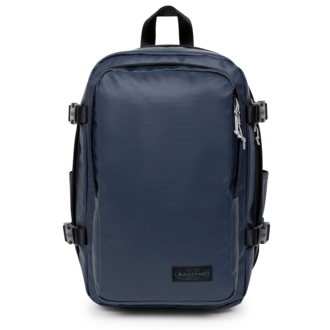 Voorkant van het voorvak van de Eastpak Cabin Pak'r underseater rugzak tarp-navy #kleur_tarp-navy