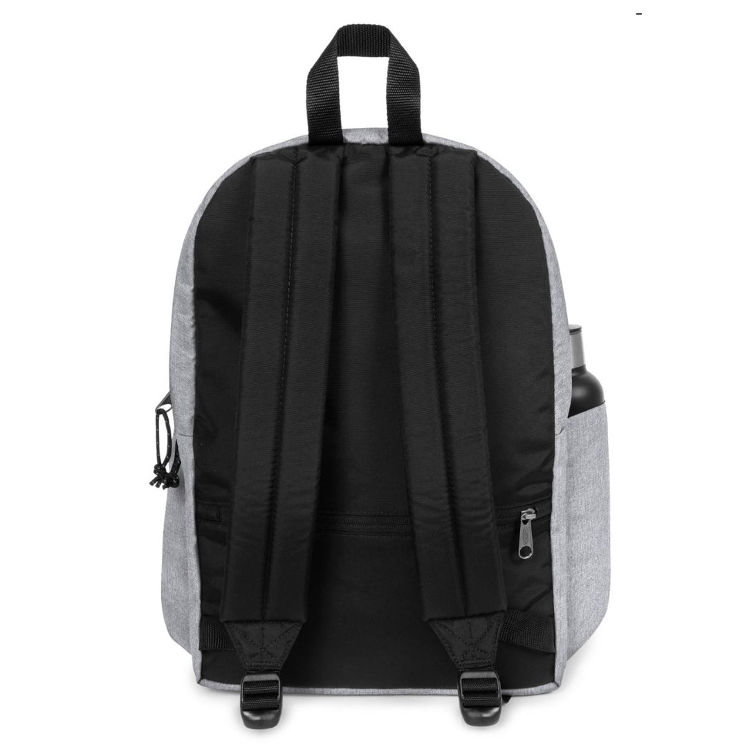 Achterkant van de Eastpak day office in het grijs #kleur_grijs