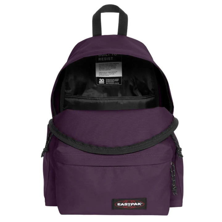Binnenkant van de Eastpak Day Pak'R laptop rugtas blackberry #kleur_blackberry