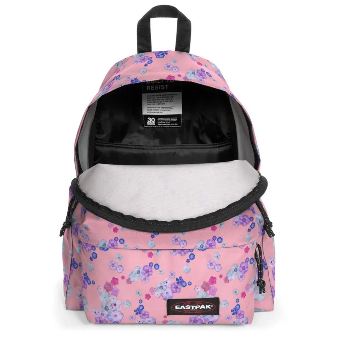 Binnenkant van de Eastpak Day Pak'R laptop rugtas floralbloompink #kleur_floralbloompink