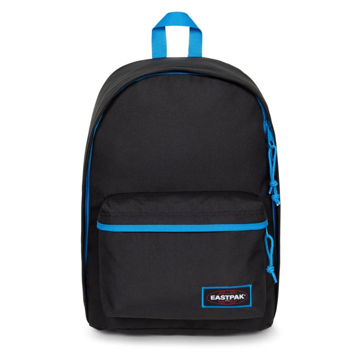 Voorkant van de Eastpak out of office laptop rugzak 16 inch kontrast-bubble #kleur_kontrast-bubble