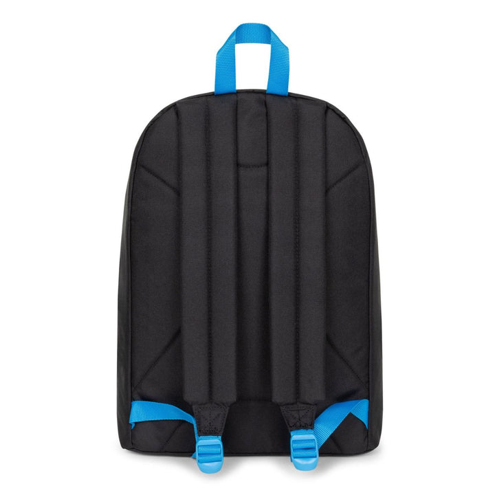 Achterkant van de Eastpak out of office laptop rugzak 16 inch kontrast-bubble #kleur_kontrast-bubble