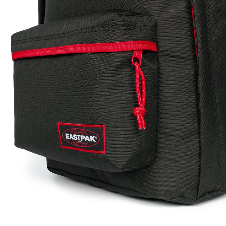 Voorvak van de Eastpak out of office laptop rugzak 16 inch kontrast-scarlet #kleur_kontrast-scarlet