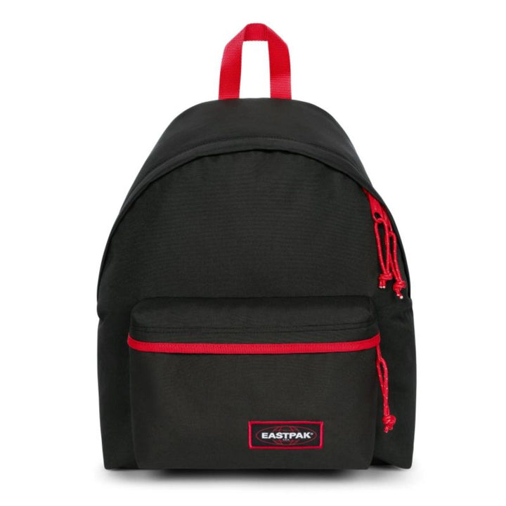 Voorkant van de Eastpak padded pak'r rugzak kontrast-scarlet #kleur_kontrast-scarlet